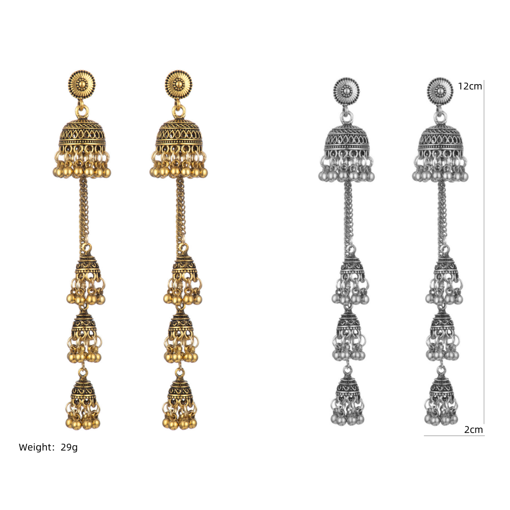 3 layer jhumka