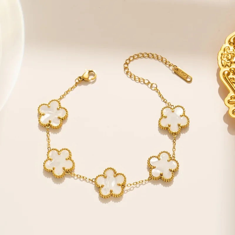 Leaf Flower Bracelet