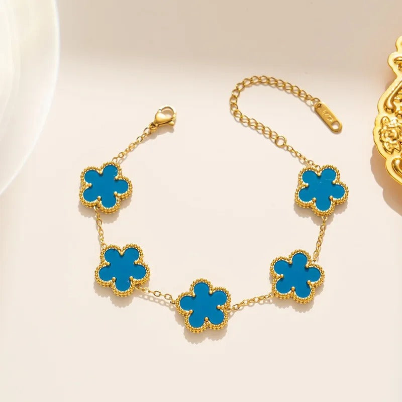 Leaf Flower Bracelet