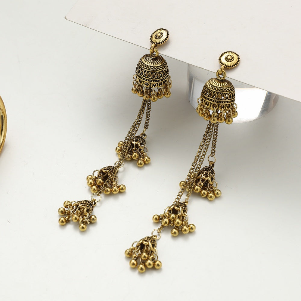 3 layer jhumka