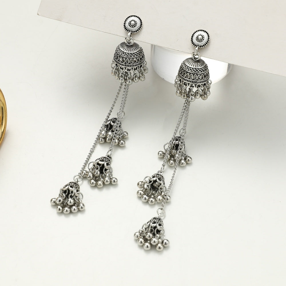 3 layer jhumka