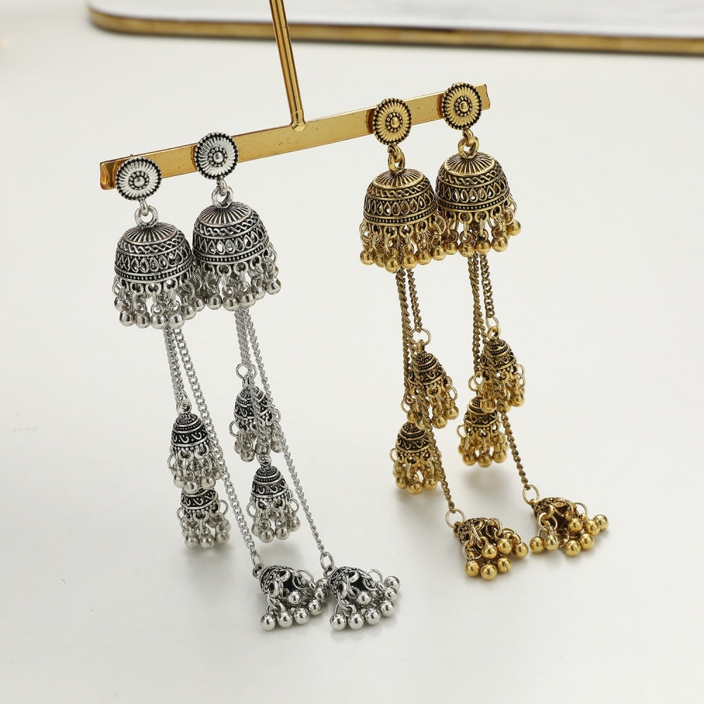 3 layer jhumka