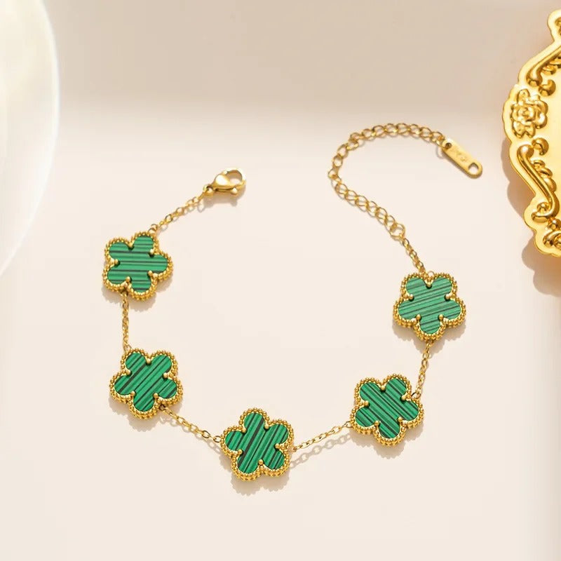 Leaf Flower Bracelet